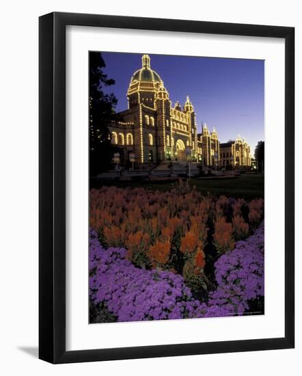 Victoria Parliament Building, British Columbia, Canada-Michele Westmorland-Framed Photographic Print