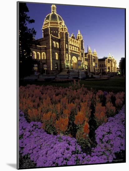 Victoria Parliament Building, British Columbia, Canada-Michele Westmorland-Mounted Photographic Print