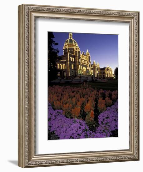 Victoria Parliament Building, British Columbia, Canada-Michele Westmorland-Framed Photographic Print