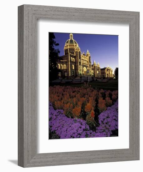 Victoria Parliament Building, British Columbia, Canada-Michele Westmorland-Framed Photographic Print