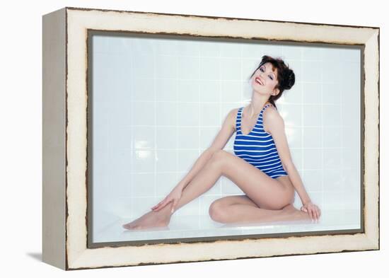 Victoria Principal-null-Framed Stretched Canvas