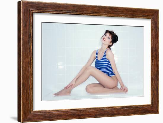 Victoria Principal-null-Framed Photo