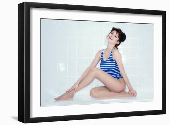 Victoria Principal-null-Framed Photo