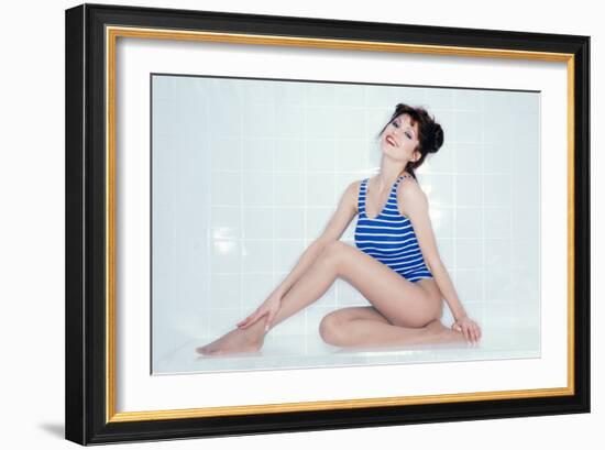 Victoria Principal-null-Framed Photo