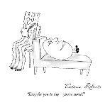 "I wish I'd started therapy at your age." - New Yorker Cartoon-Victoria Roberts-Premium Giclee Print