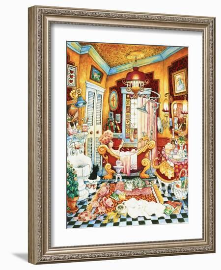 Victoria's Bath-Bill Bell-Framed Giclee Print