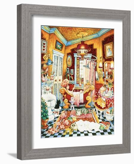 Victoria's Bath-Bill Bell-Framed Giclee Print