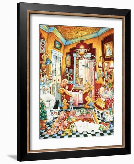 Victoria's Bath-Bill Bell-Framed Giclee Print