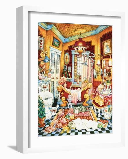 Victoria's Bath-Bill Bell-Framed Giclee Print