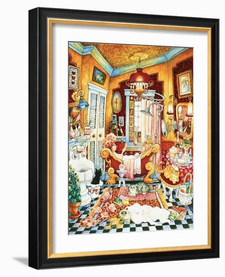 Victoria's Bath-Bill Bell-Framed Giclee Print