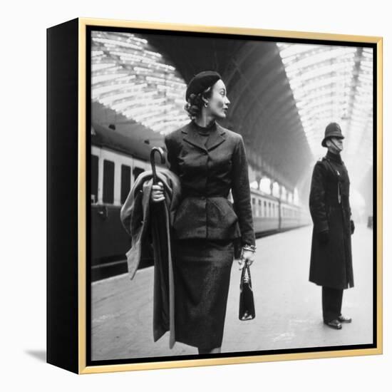 Victoria Station, London-Toni Frissell-Framed Stretched Canvas