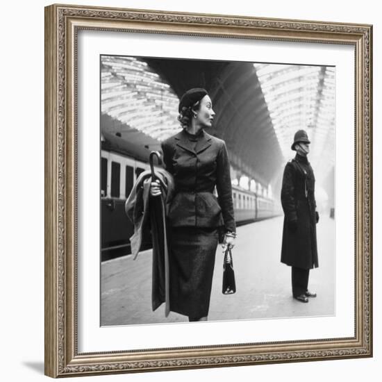 Victoria Station, London-Toni Frissell-Framed Photo