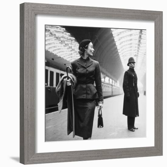 Victoria Station, London-Toni Frissell-Framed Photo