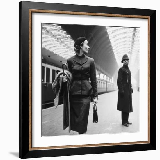 Victoria Station, London-Toni Frissell-Framed Photo