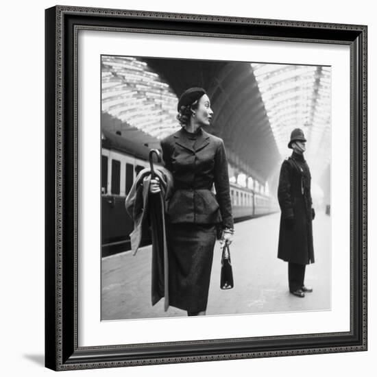 Victoria Station, London-Toni Frissell-Framed Photo