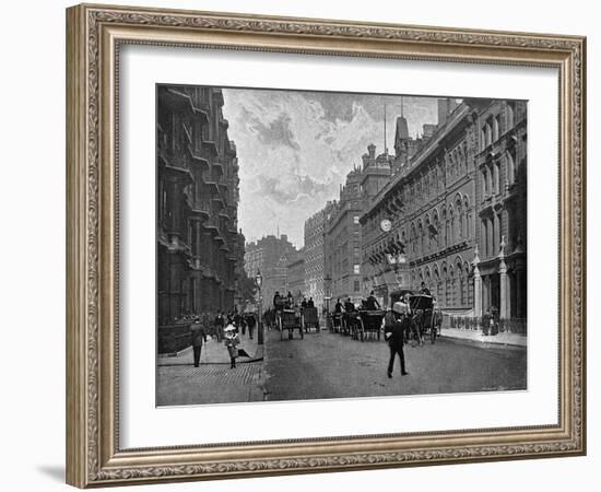 Victoria Street-null-Framed Art Print