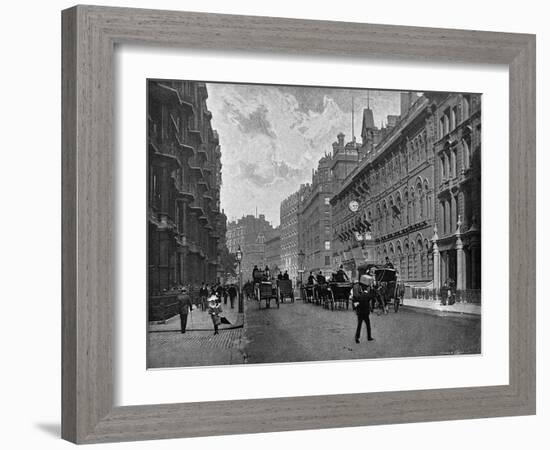 Victoria Street-null-Framed Art Print