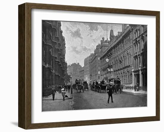 Victoria Street-null-Framed Art Print