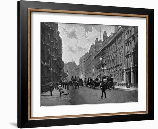 Victoria Street-null-Framed Art Print