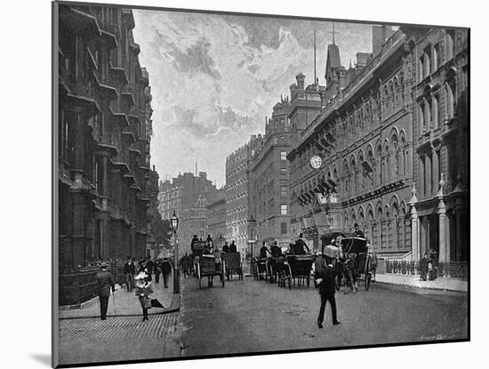 Victoria Street-null-Mounted Art Print