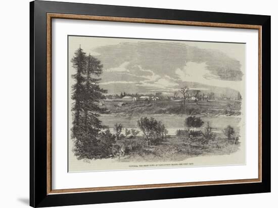 Victoria, the Chief Town of Vancouver's Island-Richard Principal Leitch-Framed Giclee Print