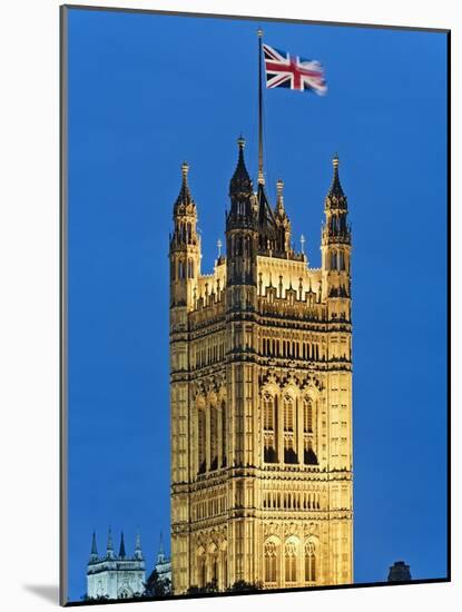 Victoria Tower and Houses of Parliament-Rudy Sulgan-Mounted Photographic Print