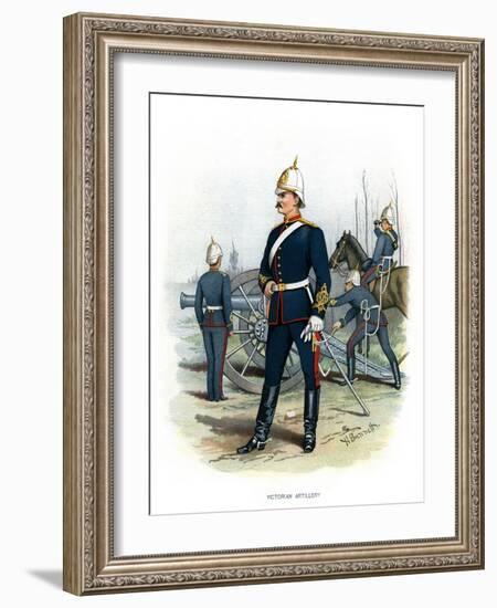 Victorian Artillery, C1890-H Bunnett-Framed Giclee Print