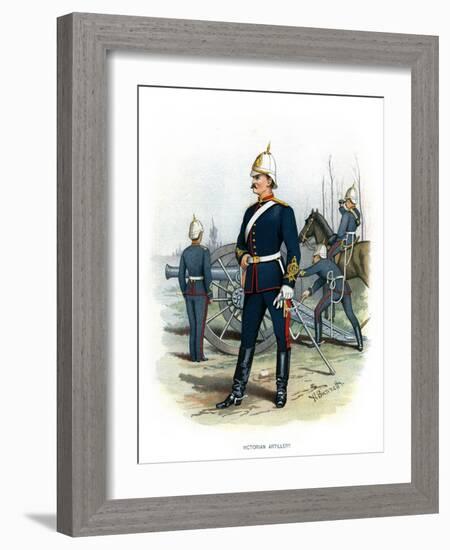 Victorian Artillery, C1890-H Bunnett-Framed Giclee Print