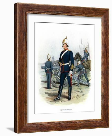 Victorian Artillery, C1890-H Bunnett-Framed Giclee Print