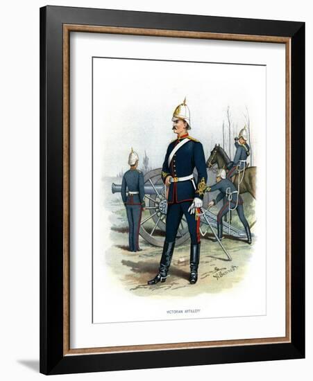 Victorian Artillery, C1890-H Bunnett-Framed Giclee Print