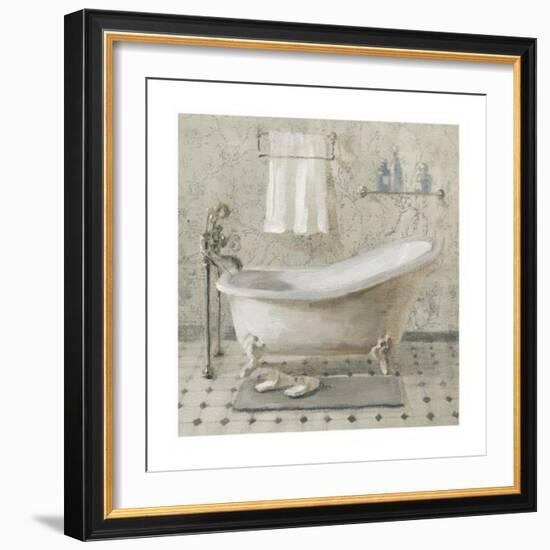 Victorian Bath III Neutral-Danhui Nai-Framed Art Print