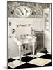 Victorian Bathroom-Mindy Sommers-Mounted Giclee Print