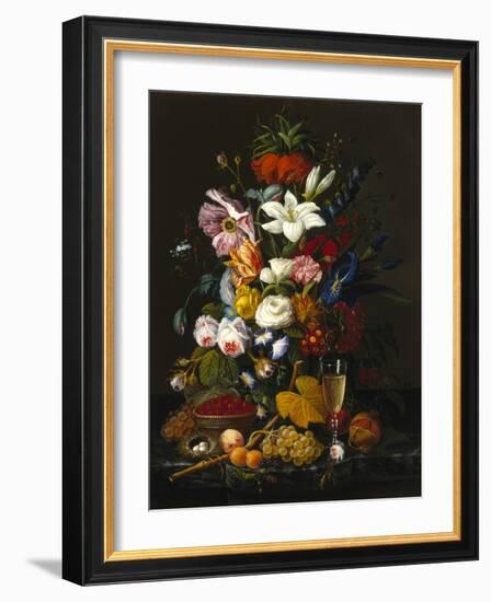 Victorian Bouquet, C. 1850-Severin Roesen-Framed Giclee Print