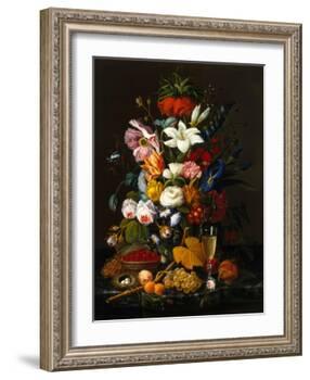 Victorian Bouquet-Severin Roesen-Framed Giclee Print
