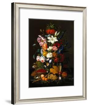 Victorian Bouquet-Severin Roesen-Framed Giclee Print