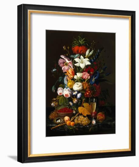 Victorian Bouquet-Severin Roesen-Framed Giclee Print