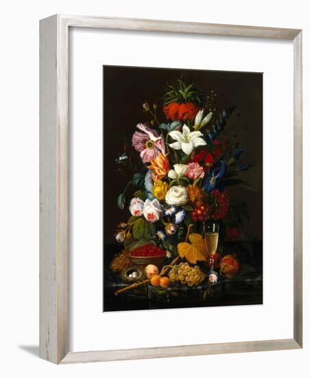 Victorian Bouquet-Severin Roesen-Framed Giclee Print