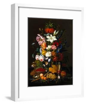 Victorian Bouquet-Severin Roesen-Framed Giclee Print