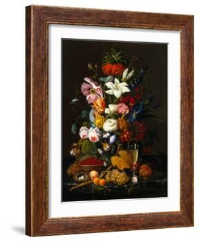 Victorian Bouquet-Severin Roesen-Framed Giclee Print