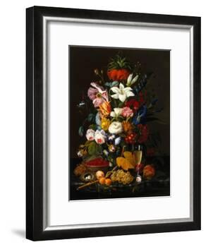 Victorian Bouquet-Severin Roesen-Framed Giclee Print