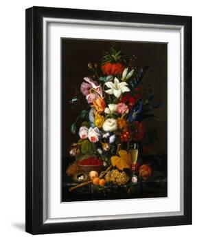 Victorian Bouquet-Severin Roesen-Framed Giclee Print