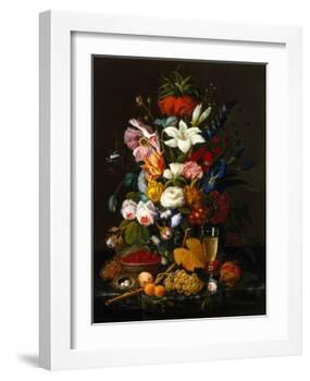 Victorian Bouquet-Severin Roesen-Framed Giclee Print