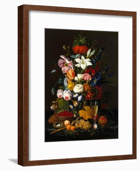 Victorian Bouquet-Severin Roesen-Framed Giclee Print