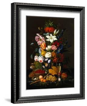 Victorian Bouquet-Severin Roesen-Framed Giclee Print