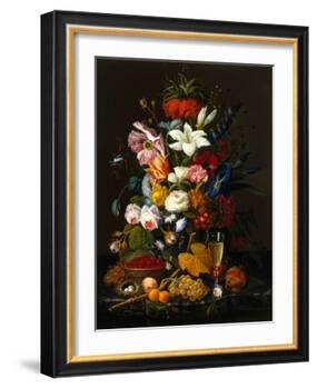 Victorian Bouquet-Severin Roesen-Framed Giclee Print