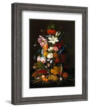 Victorian Bouquet-Severin Roesen-Framed Giclee Print