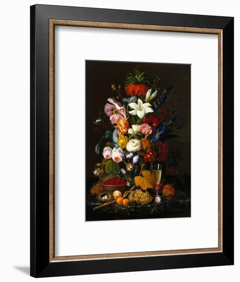 Victorian Bouquet-Severin Roesen-Framed Giclee Print