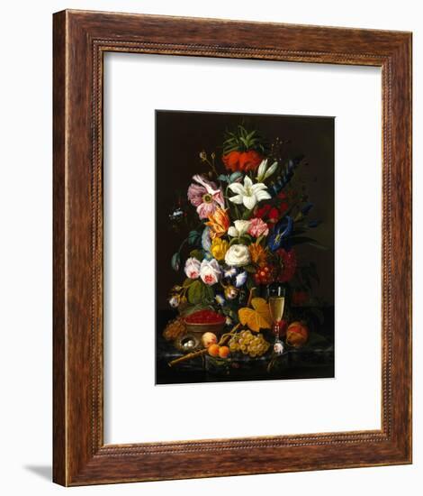 Victorian Bouquet-Severin Roesen-Framed Giclee Print