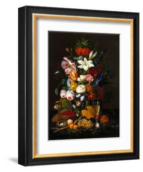 Victorian Bouquet-Severin Roesen-Framed Giclee Print