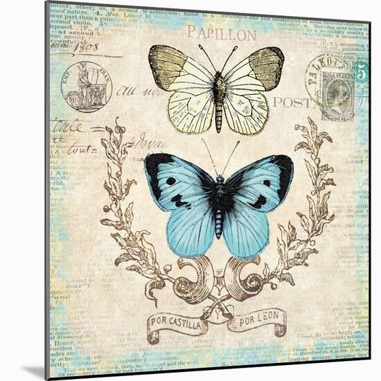 Victorian Butterflies-Christopher James-Mounted Art Print